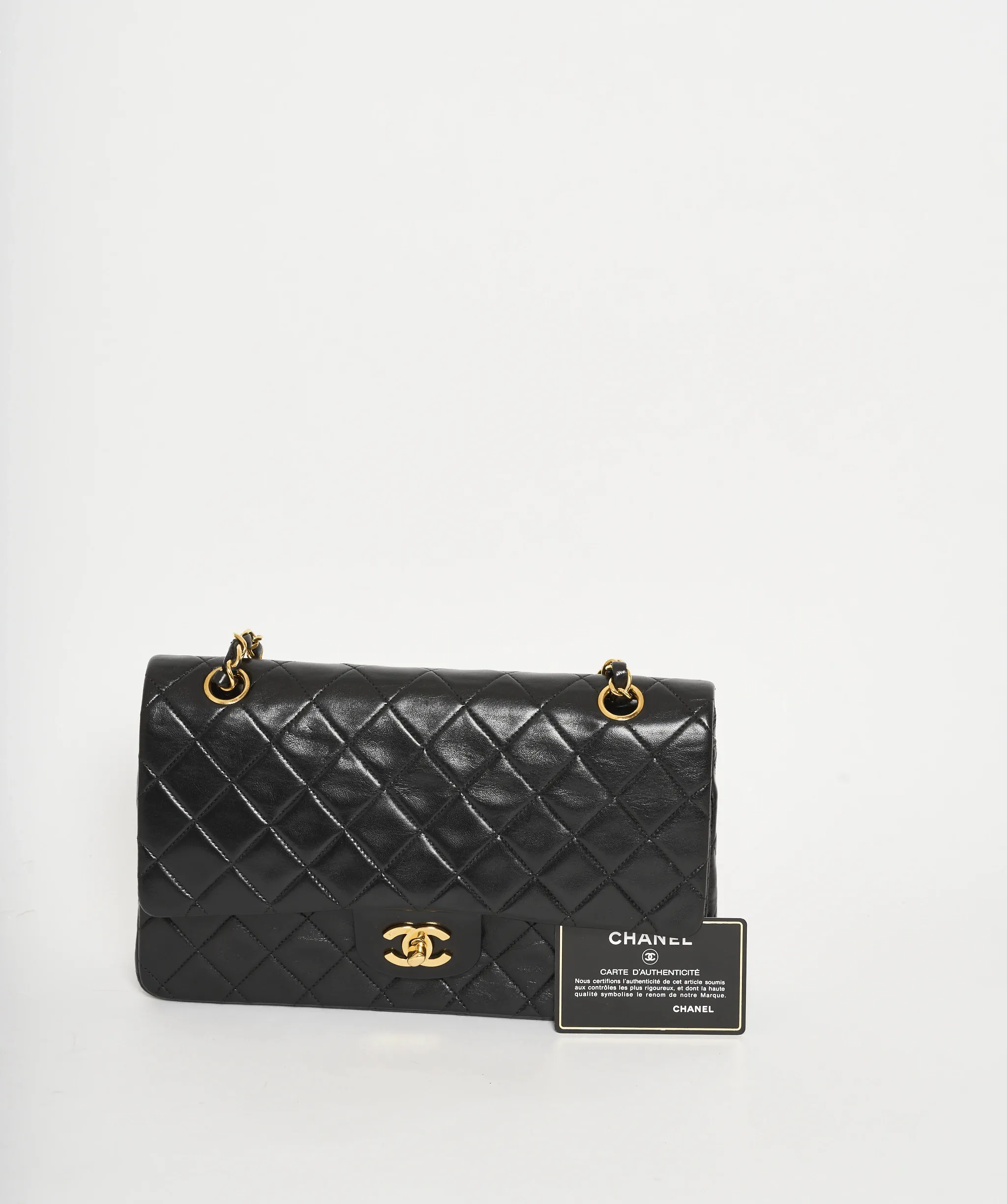 Classic chanel flap 10 inch black