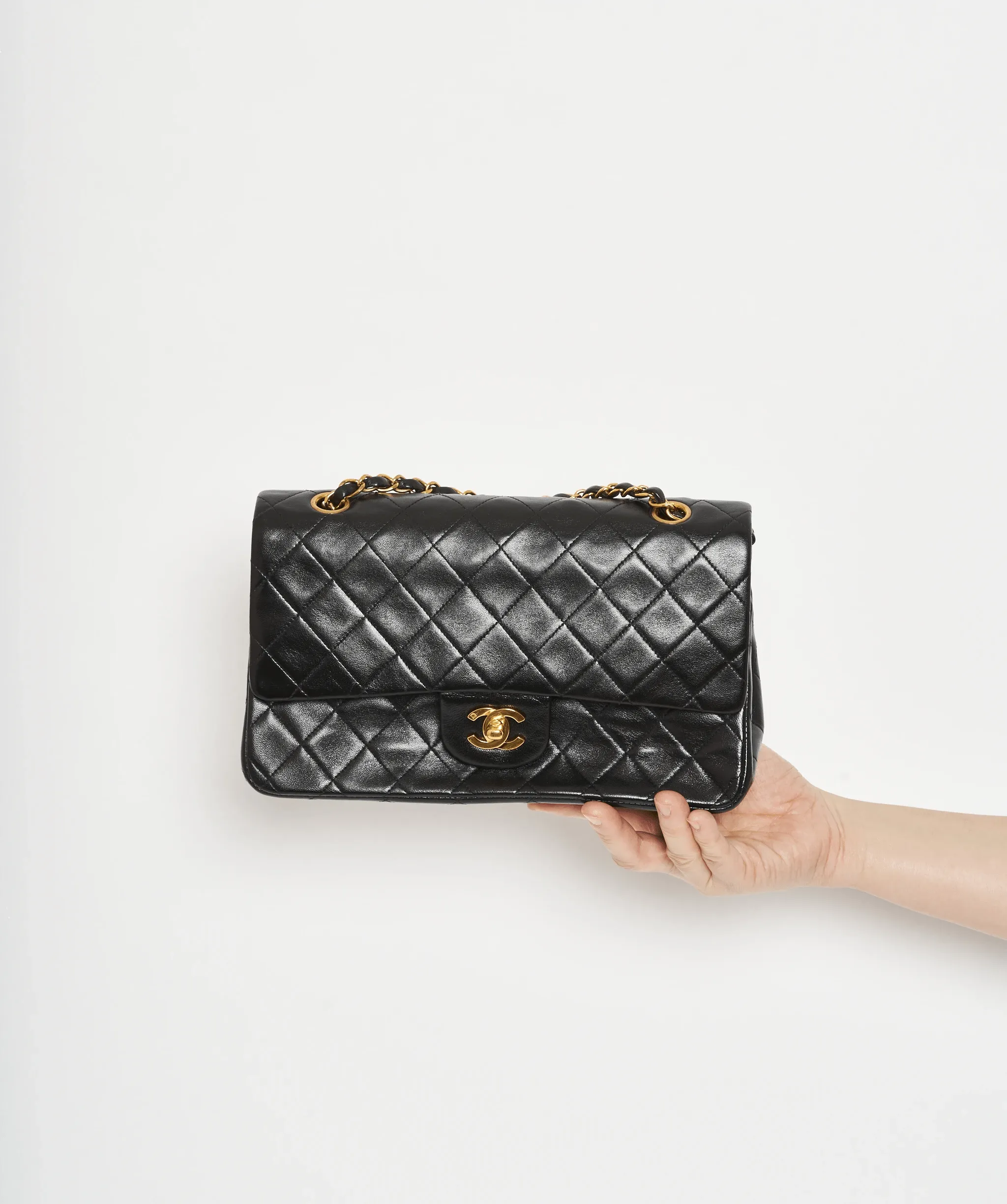 Classic chanel flap 10 inch black