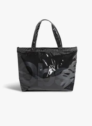 Classic Logo PVC Tote - Carbon