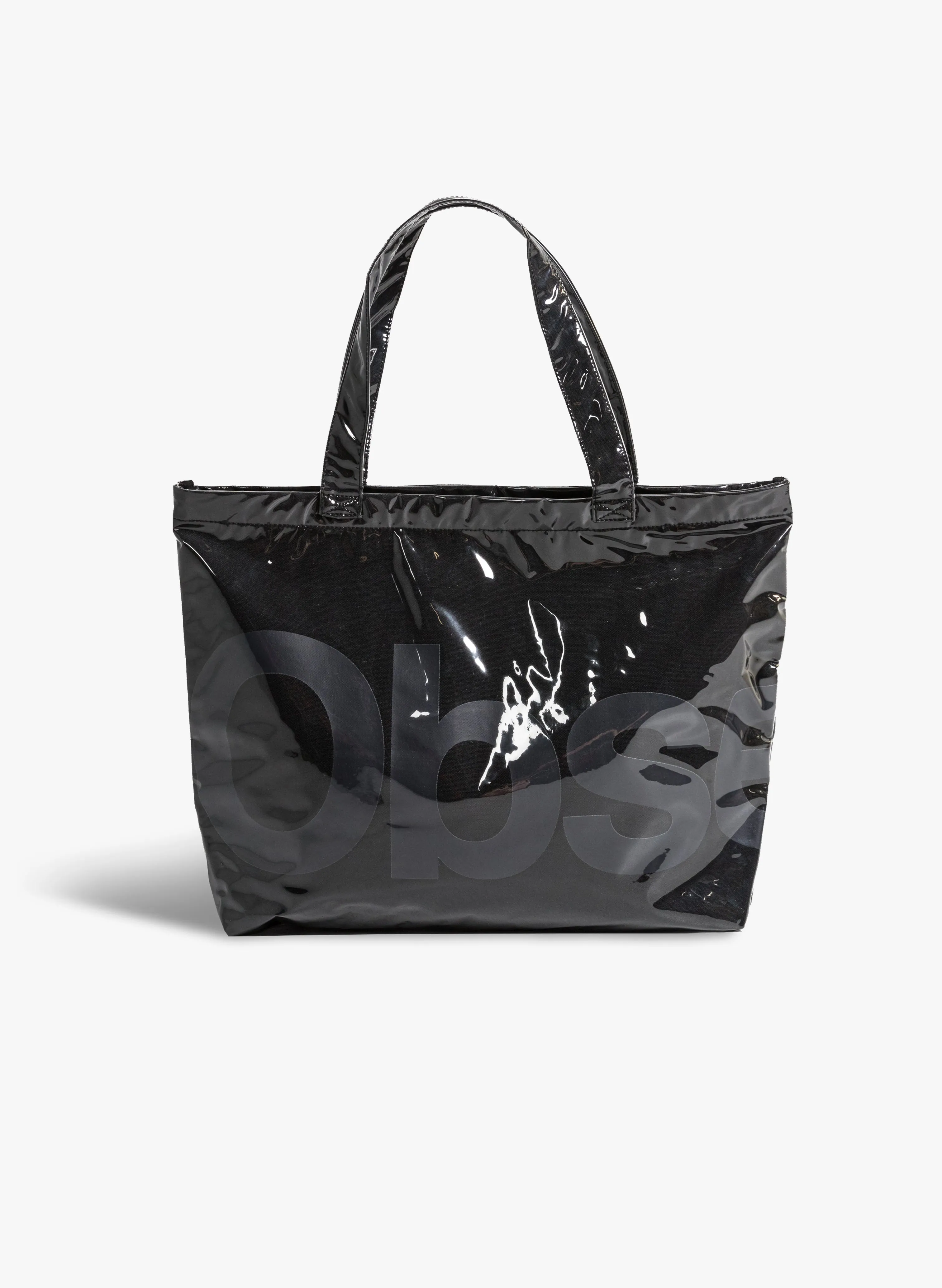 Classic Logo PVC Tote - Carbon