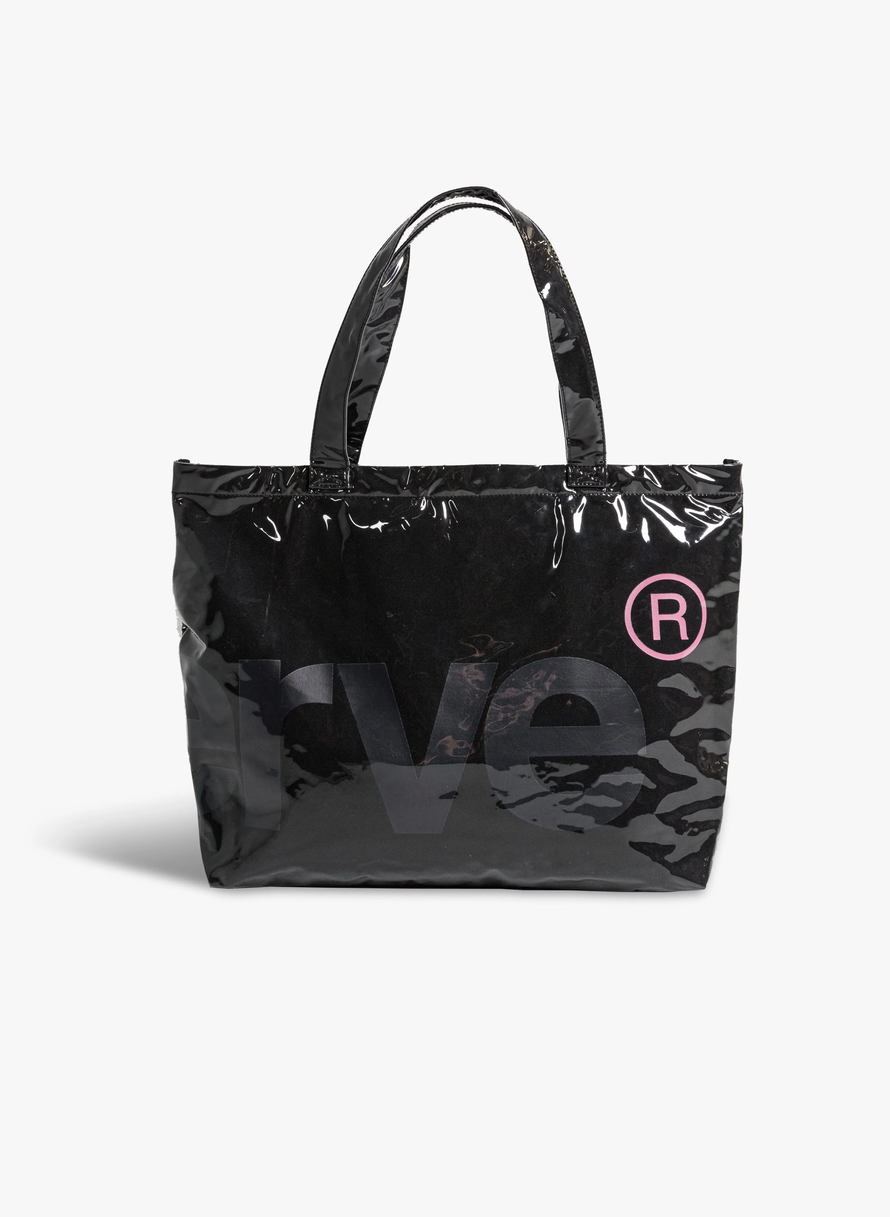 Classic Logo PVC Tote - Carbon