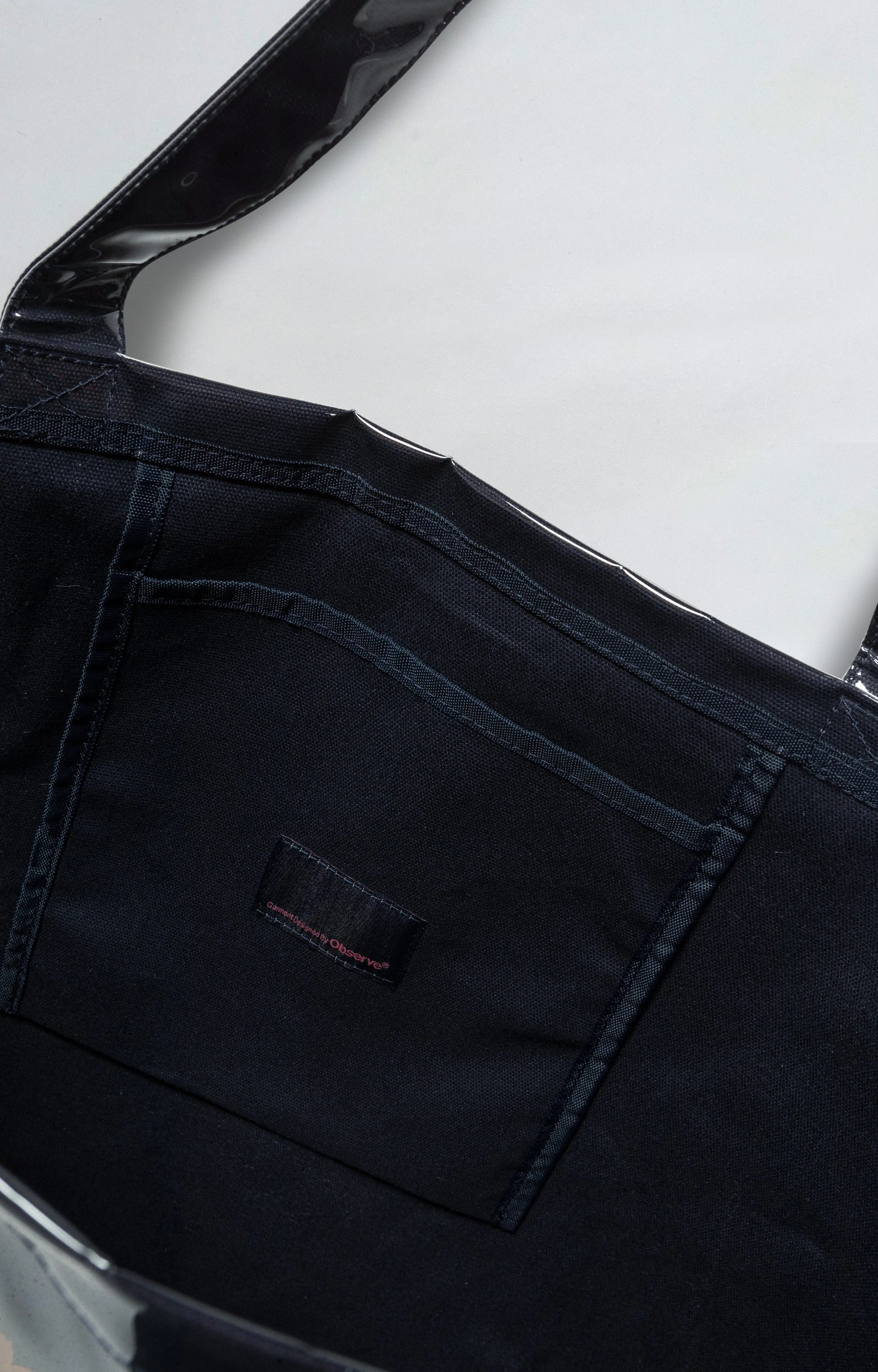 Classic Logo PVC Tote - Midnight