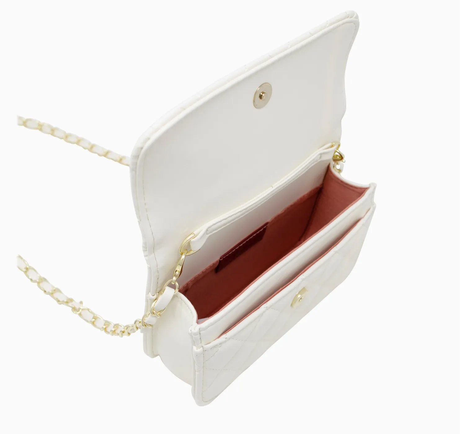 Classic Quilted Bag: Pink