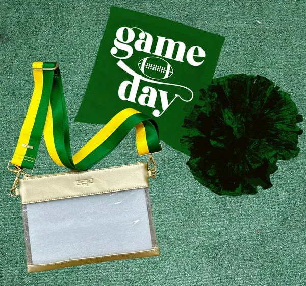 Clear Gameday Wristlet - Stadium Approved Small Handbag
