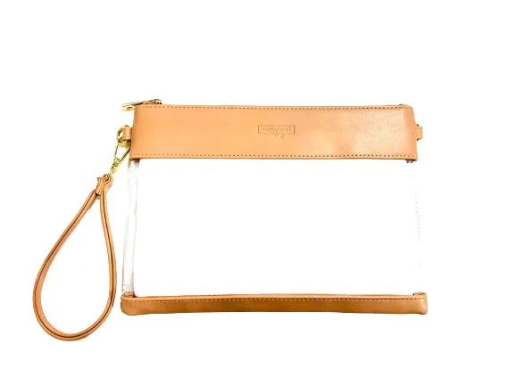 Clear Gameday Wristlet - Stadium Approved Small Handbag