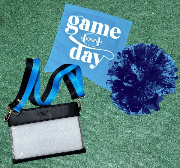 Clear Gameday Wristlet - Stadium Approved Small Handbag