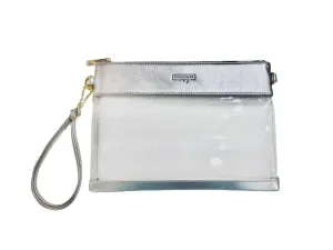 Clear Gameday Wristlet - Stadium Approved Small Handbag