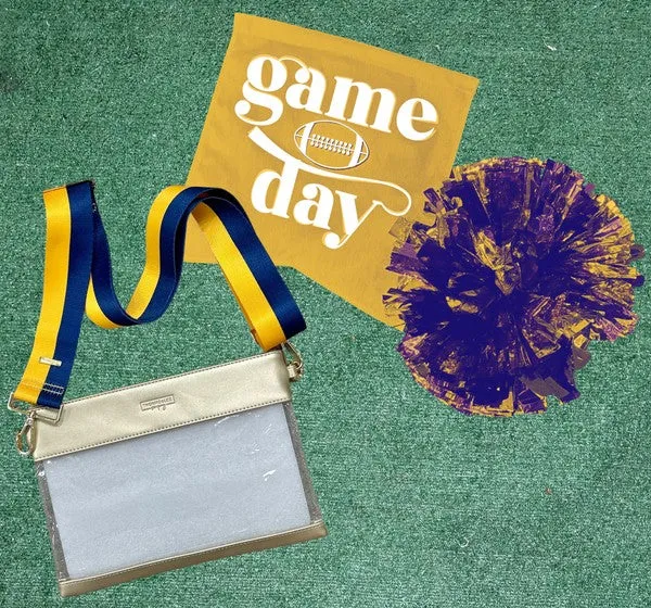 Clear Gameday Wristlet - Stadium Approved Small Handbag