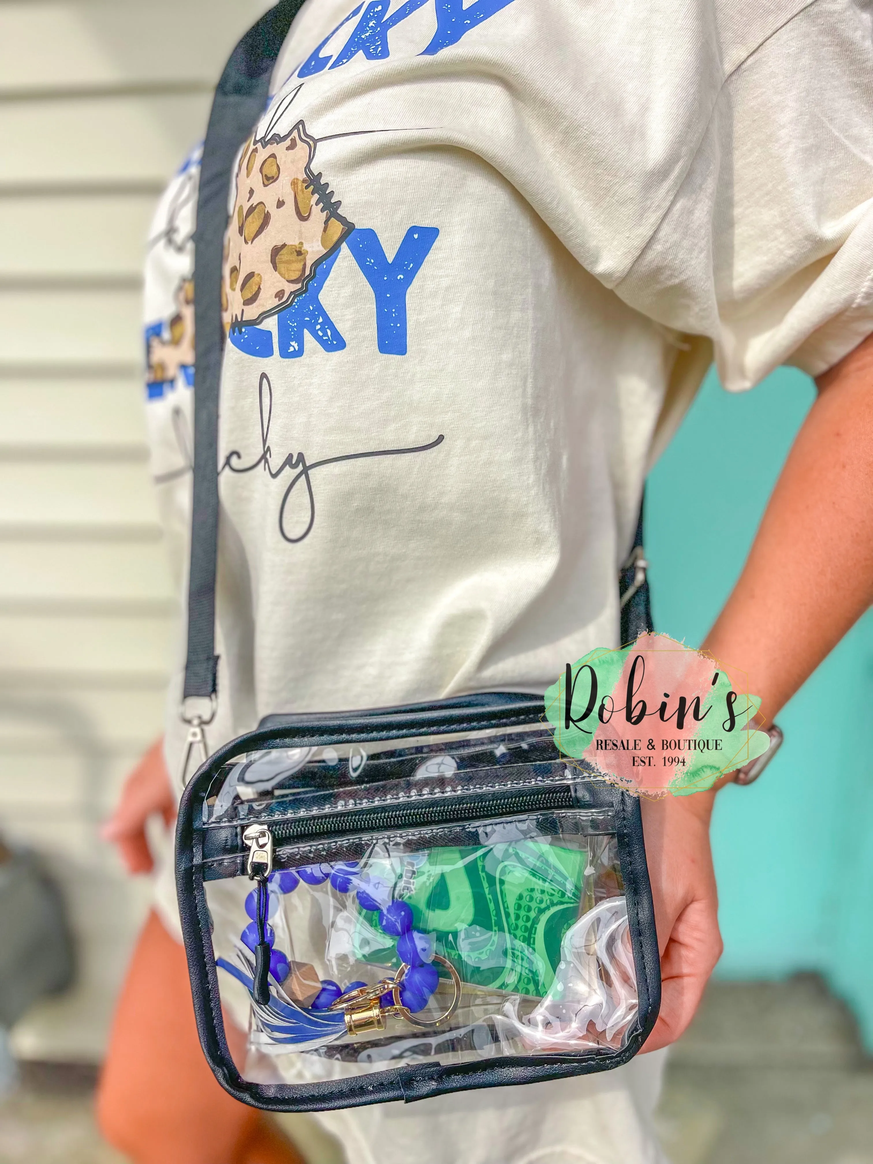Clear Stadium/Concert Approved Crossbody Purse