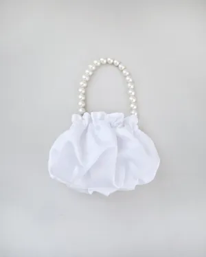 Cleo Pearl Satin Mini Pouch