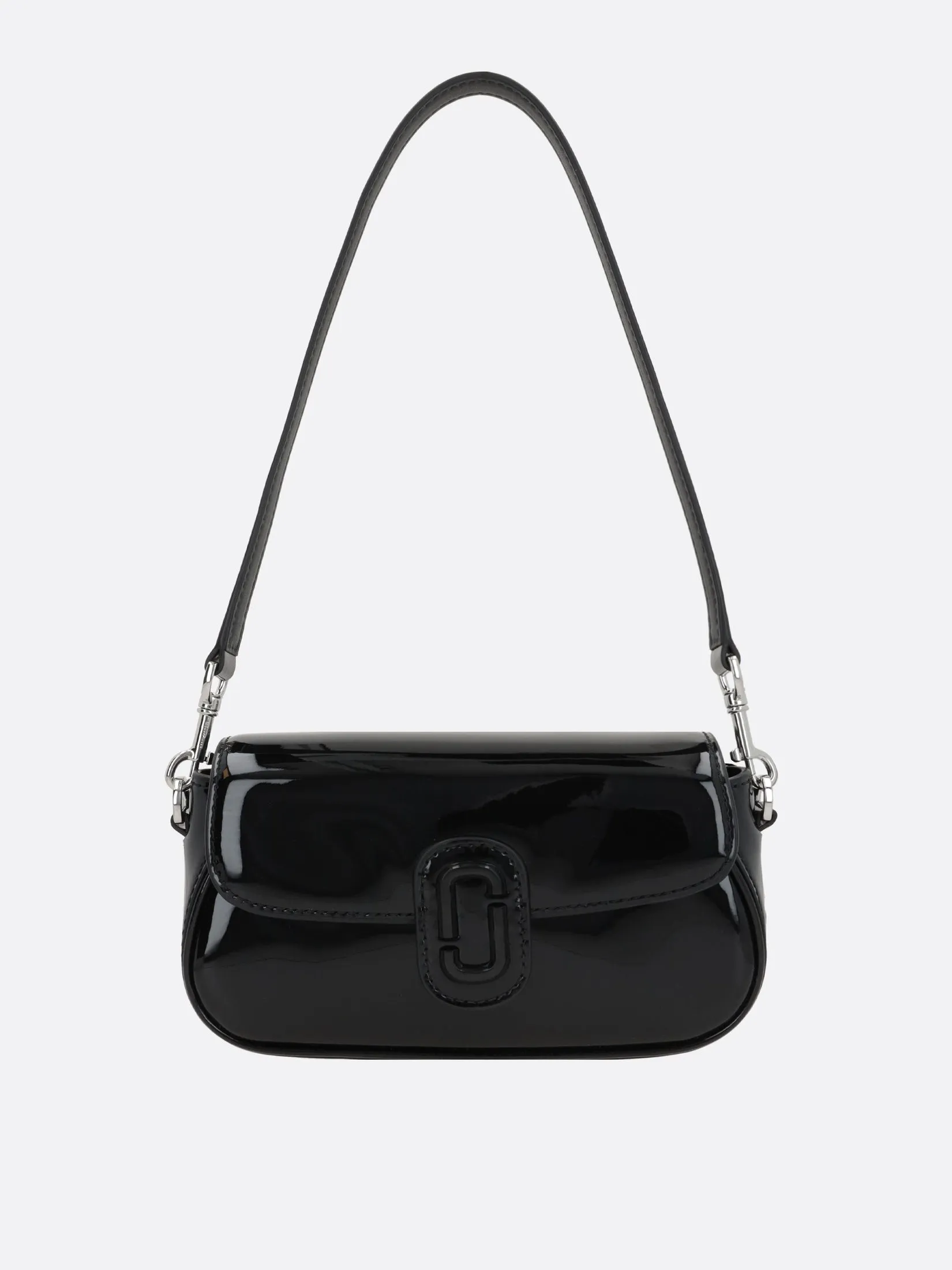 Clover Patent Leather Shoulder Bag