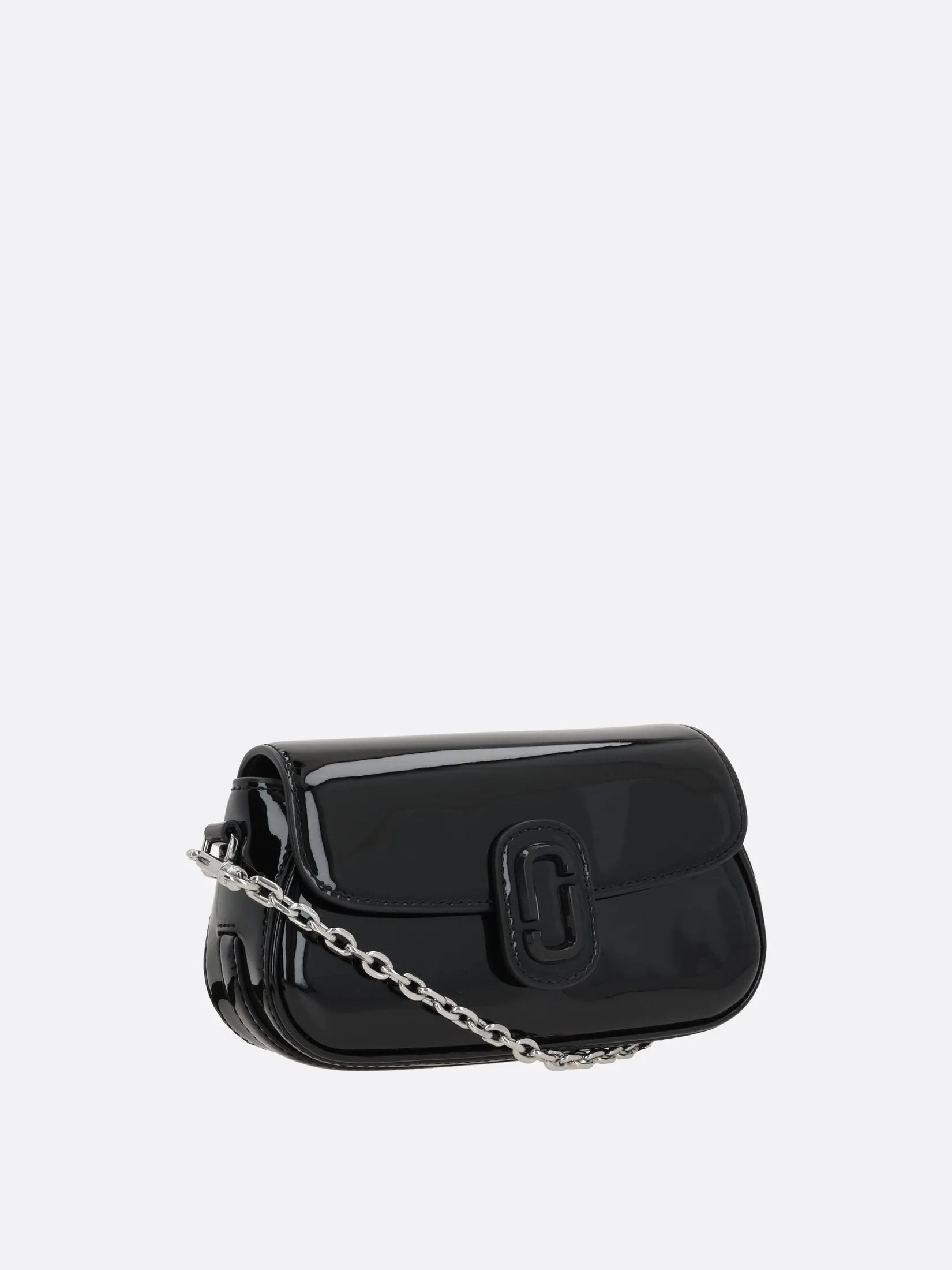 Clover Patent Leather Shoulder Bag
