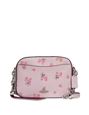 Coach Floral Bow Print Camera Bag