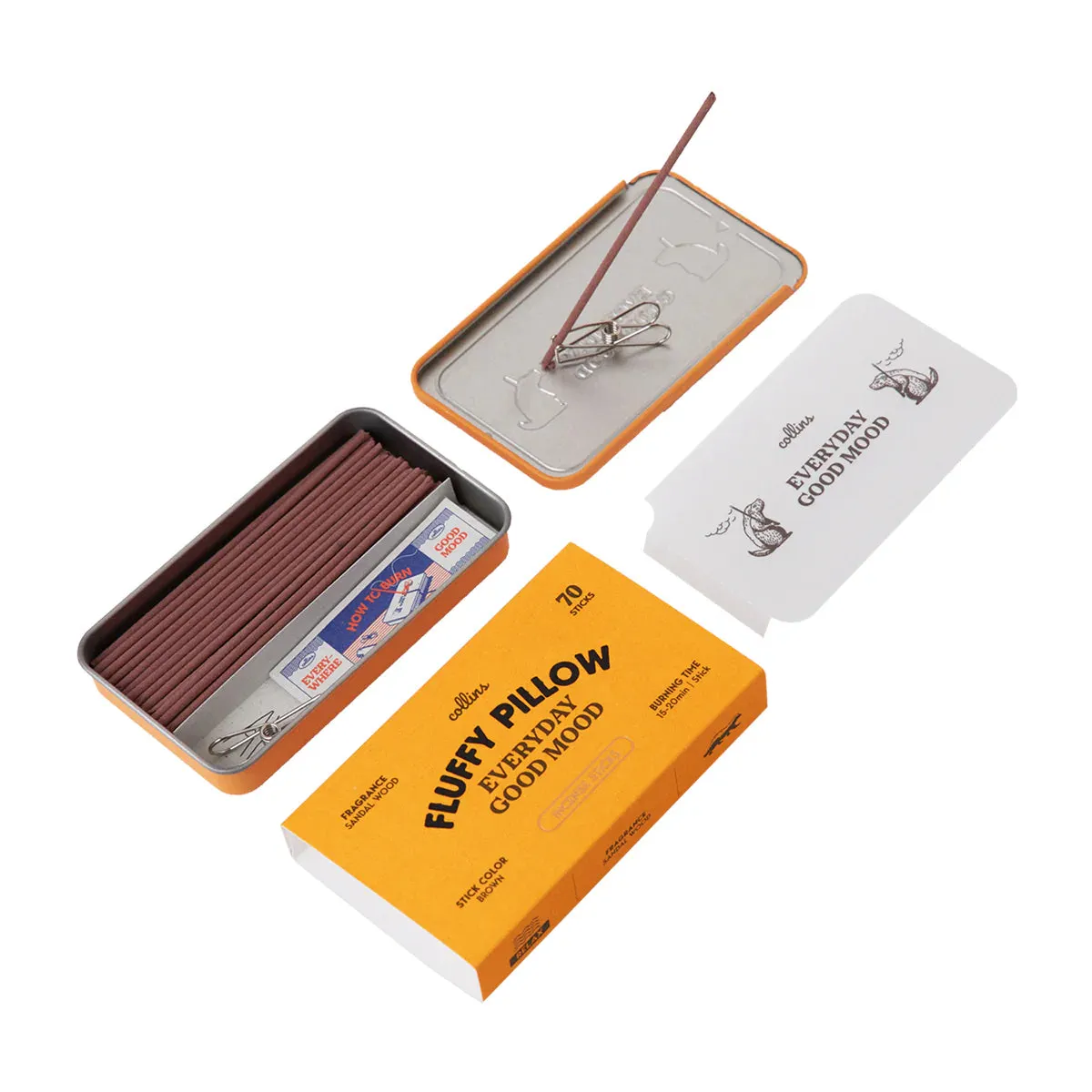 Collins: Natural Incense Sticks - Fluffy Pillow