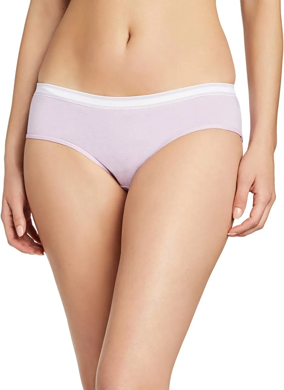 Cotton Underwear Hipsters Sporty Panties for Women Breathable Pack of 6