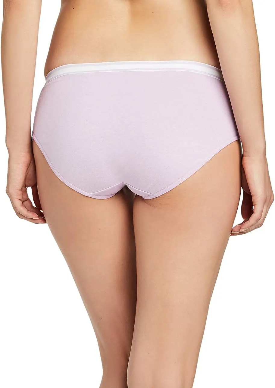Cotton Underwear Hipsters Sporty Panties for Women Breathable Pack of 6