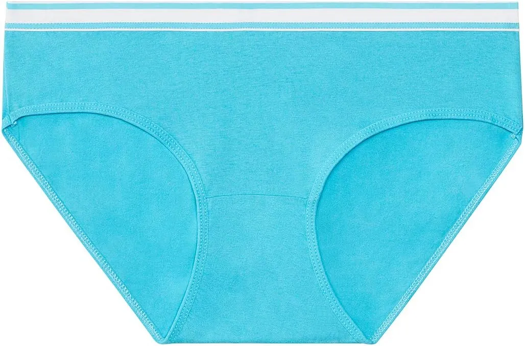 Cotton Underwear Hipsters Sporty Panties for Women Breathable Pack of 6