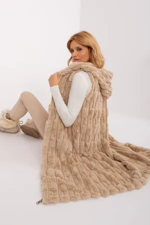 Cozy Cloud Long Fluffy Gilet