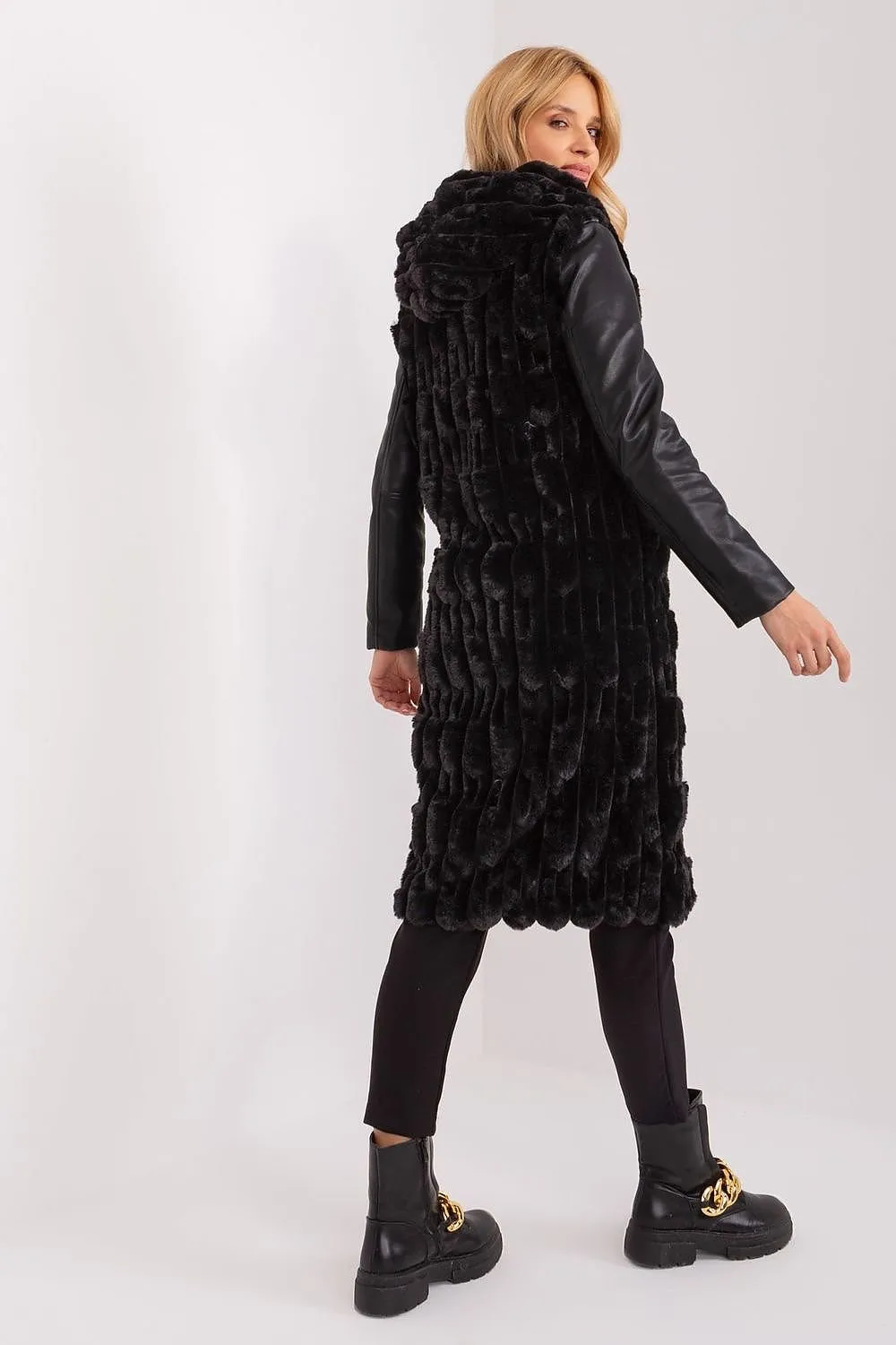 Cozy Cloud Long Fluffy Gilet