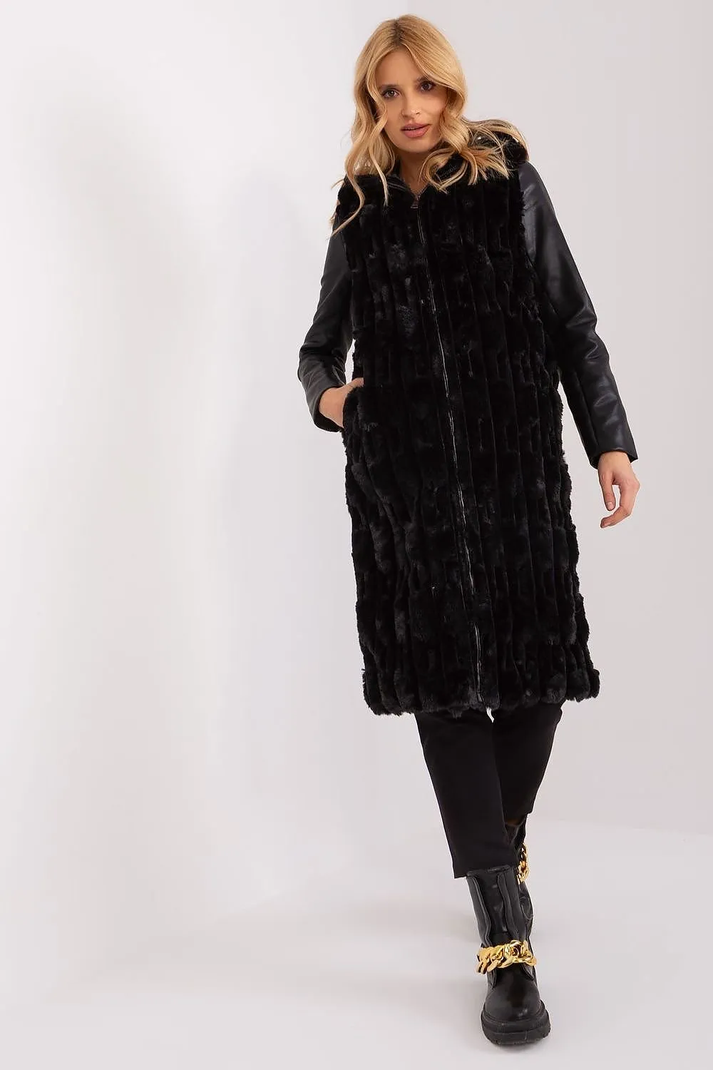 Cozy Cloud Long Fluffy Gilet