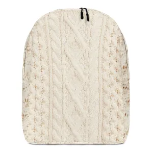 COZY SWEATER Minimalist Backpack