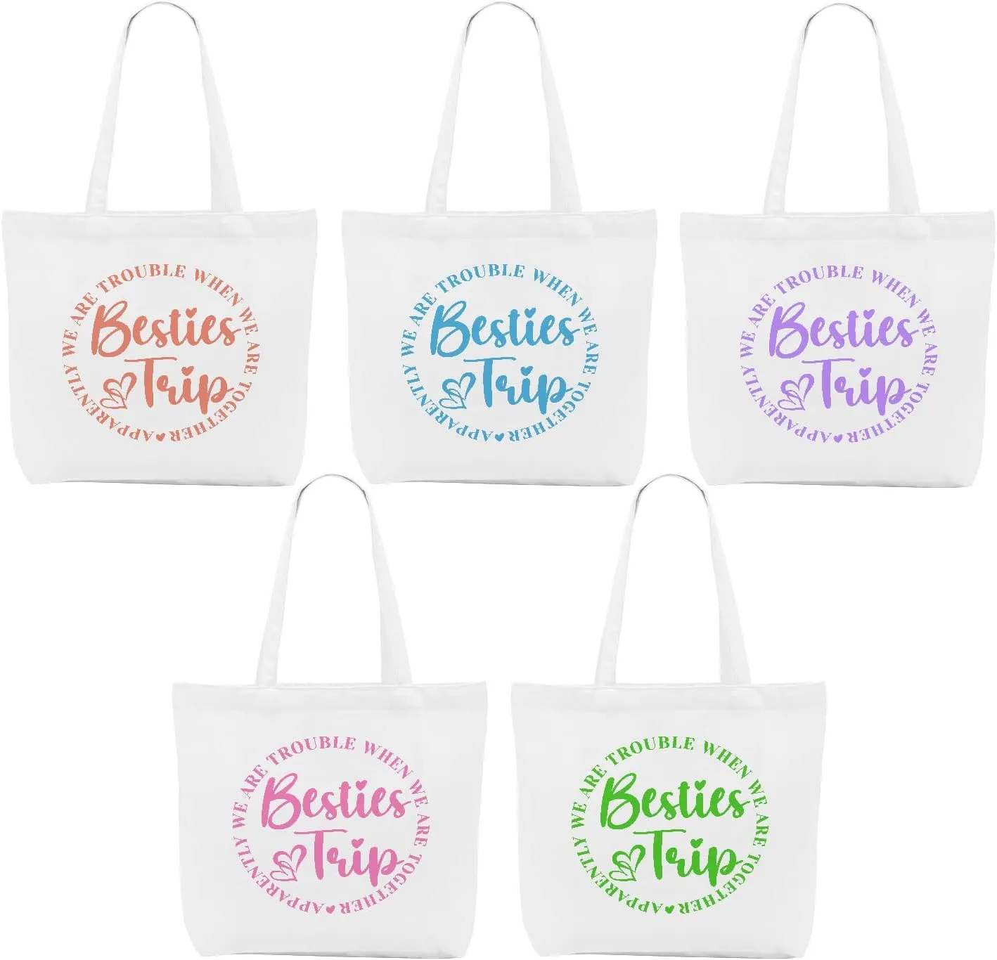 CQM Sisters Weekend Trip Gifts Favors Sisters Trip Tote Bag Friends Gifts Beach Bag Reusable Grocery Bag for Women