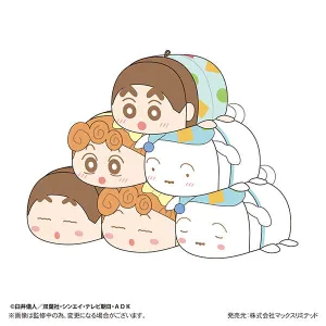 Crayon Shin-chan Potekoro Mascot 3 - Matching pajamas (Set of 6) 蠟筆小新