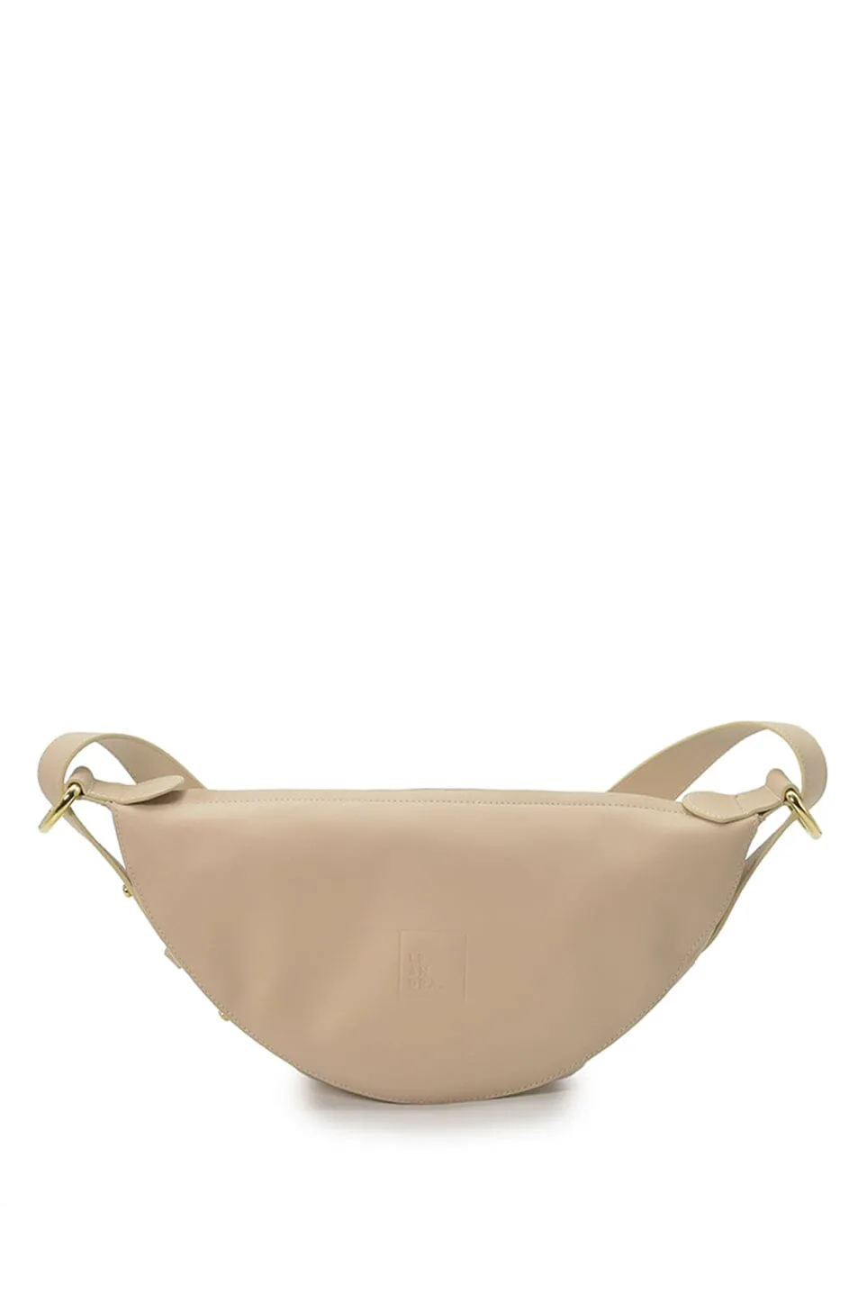 Cream multi-position crossbody bag