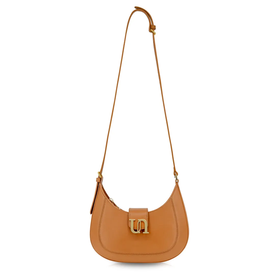 Crescent Shoulder Bag - Gobi Brown