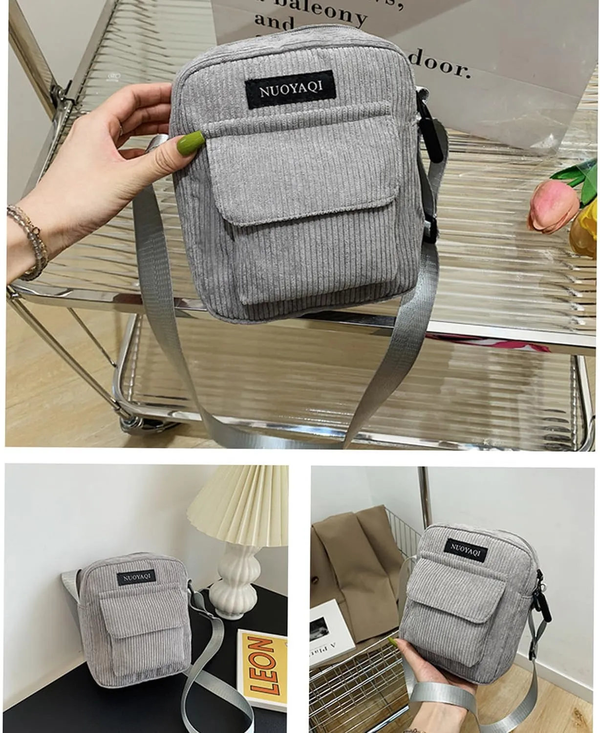 Crossbody Bags for Women Kawaii Small Mini Purses Lightweight Cute Bear Cell Phone Bags