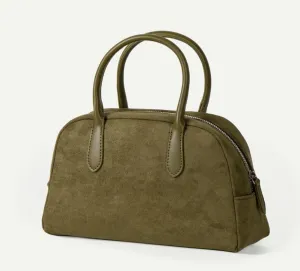 Crossbody Bags for Women Suede Purse Tote Bags Fashion Retro Vintage Handbag Shoulder Satchel Bag