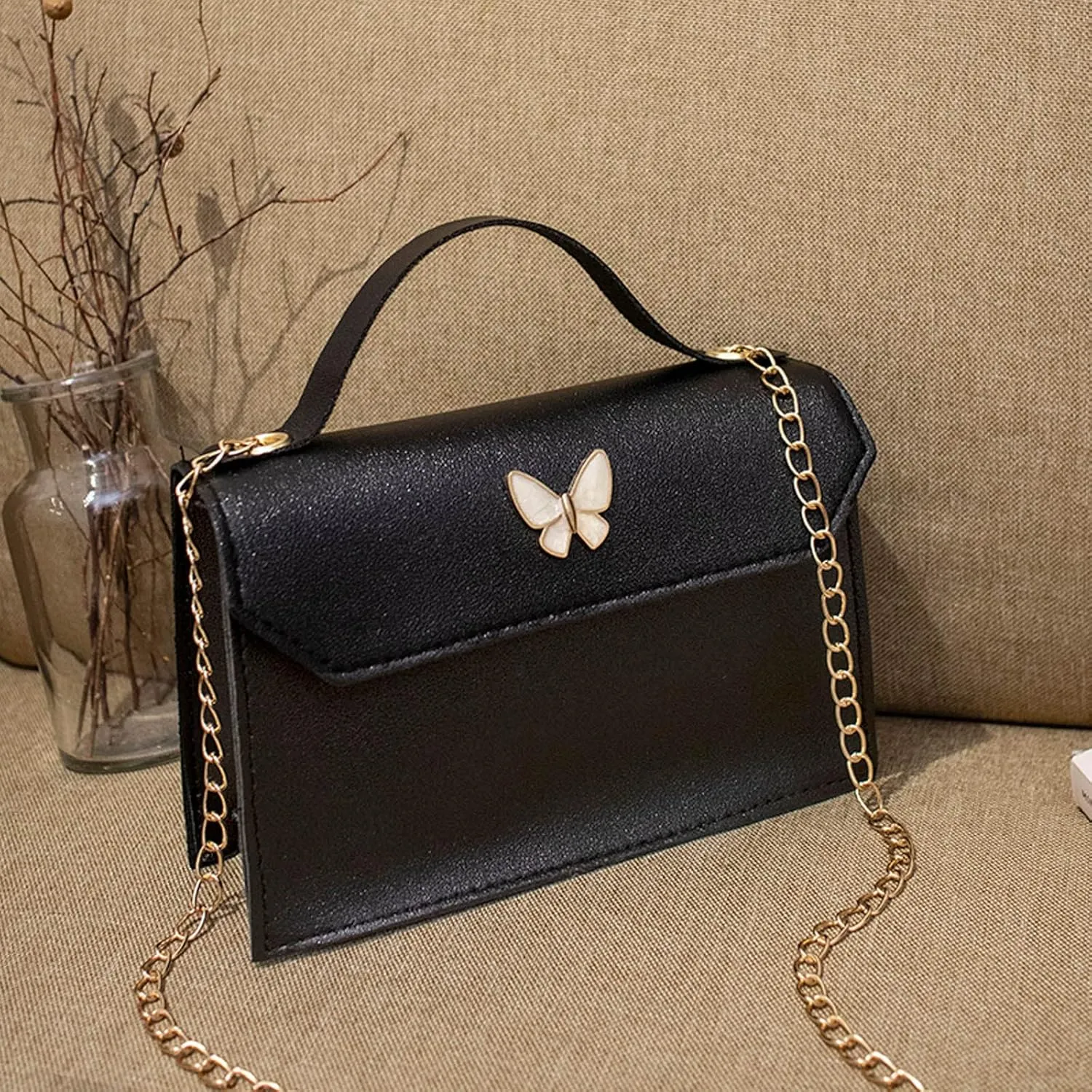 Crossbody Purse for Women Pu Leather Shoulder Handbag Camera Clucth Women's Leather Handbag Tote Shoulder Bag Crossbody Purse