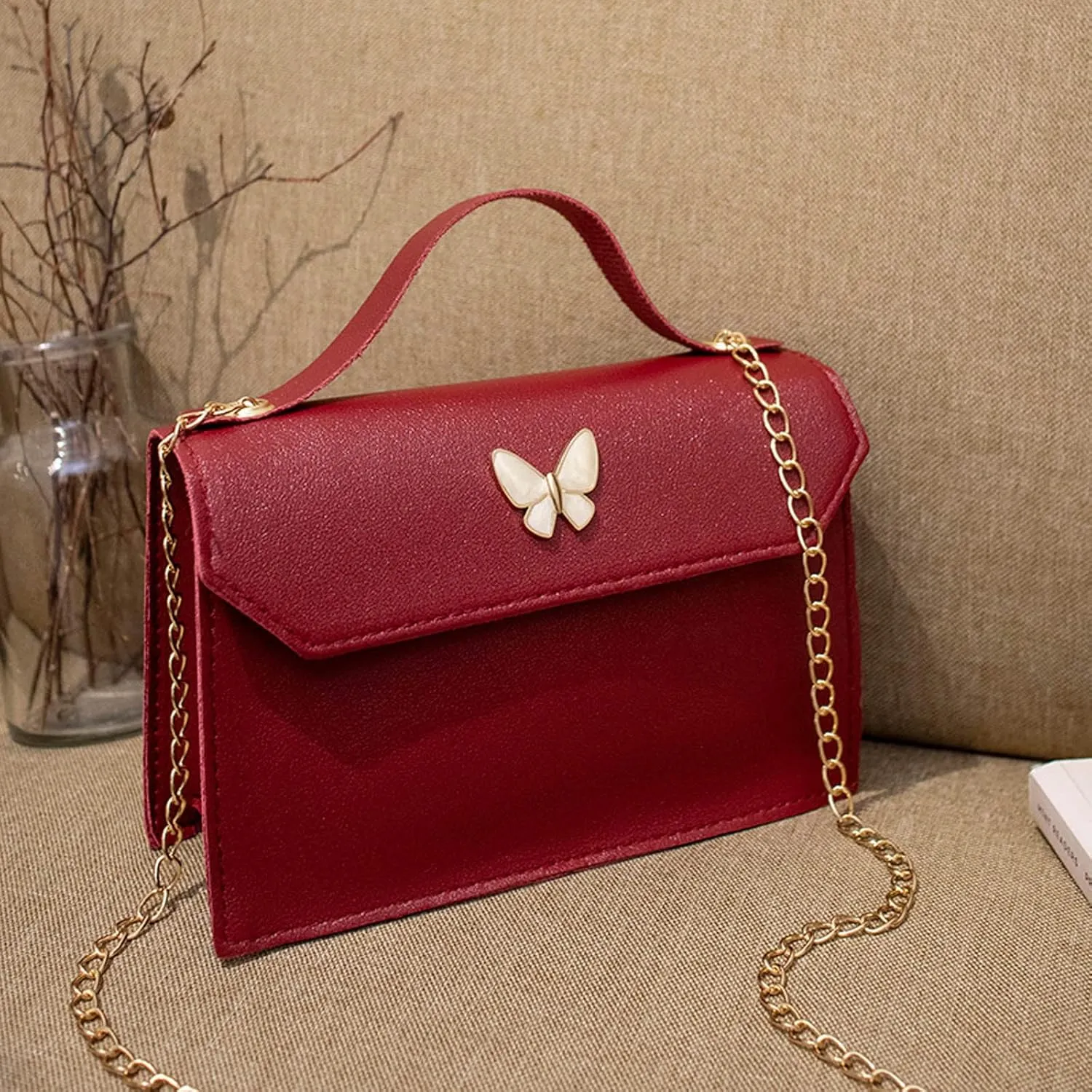 Crossbody Purse for Women Pu Leather Shoulder Handbag Camera Clucth Women's Leather Handbag Tote Shoulder Bag Crossbody Purse