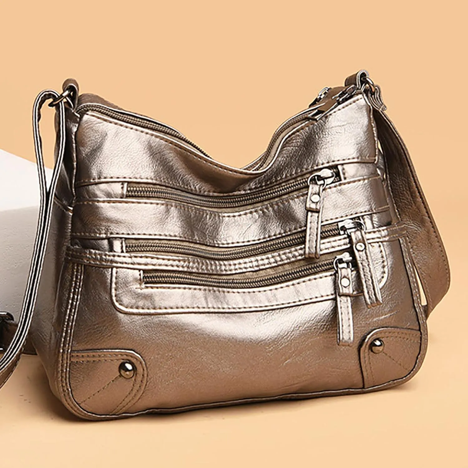 Crossbody Purse for Women Women Soft Leather Shoulder Bags Layer Classic Crossbody Bag Luxury Designer Handbag