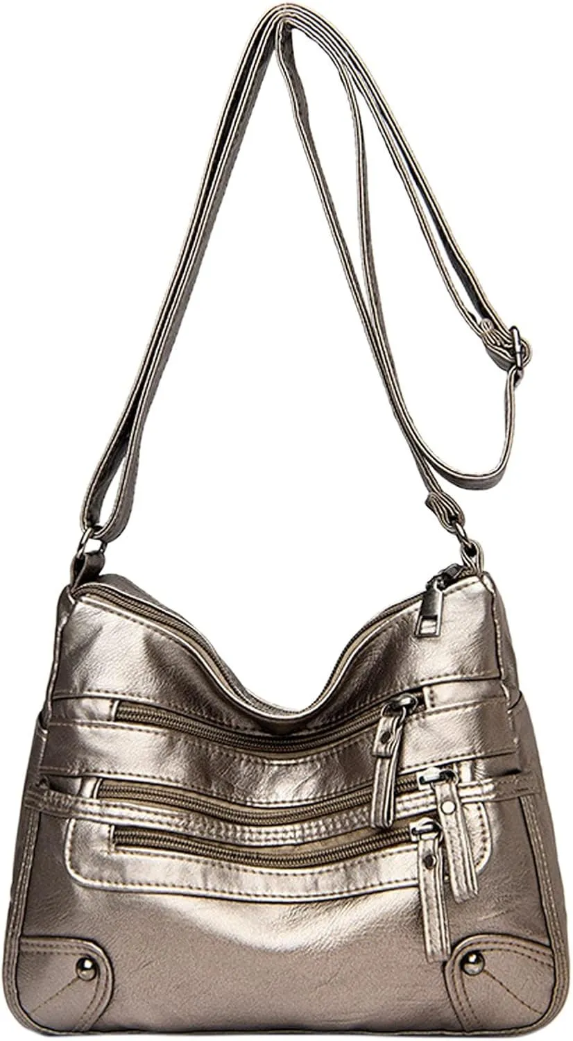 Crossbody Purse for Women Women Soft Leather Shoulder Bags Layer Classic Crossbody Bag Luxury Designer Handbag