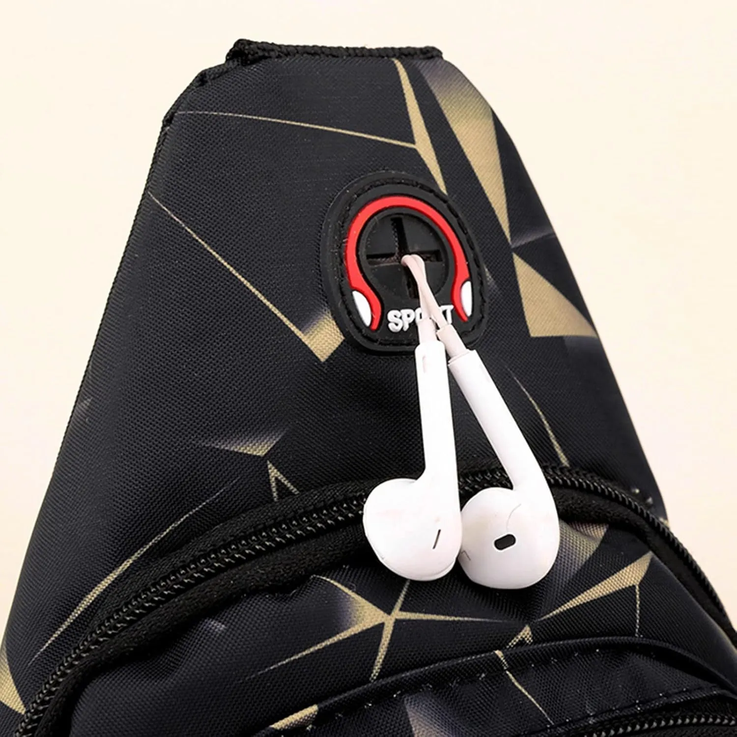 Crossbody Travel Bags Anti Theft Lightweight One Strap Sling Bag Classic Convenient Chest Bag Outdoor Hiking Bags(Red, One Size)