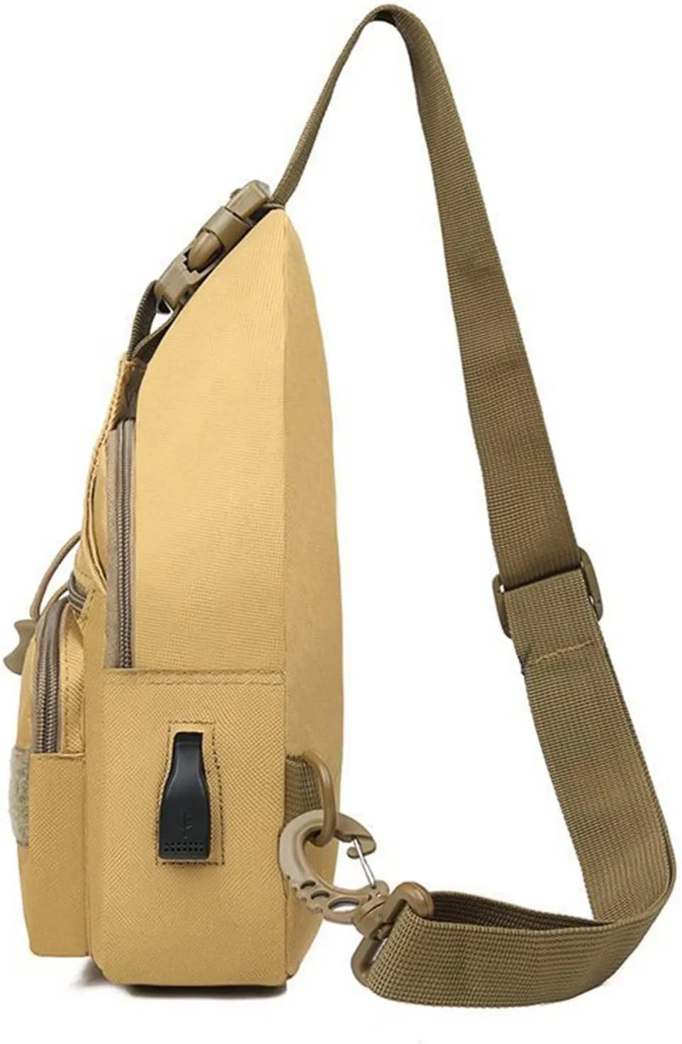 Crossbody Waterproof Trendy Bag for Men Women Cross Body Shoulder Bags with Keyholder Stylish Versatile Bag