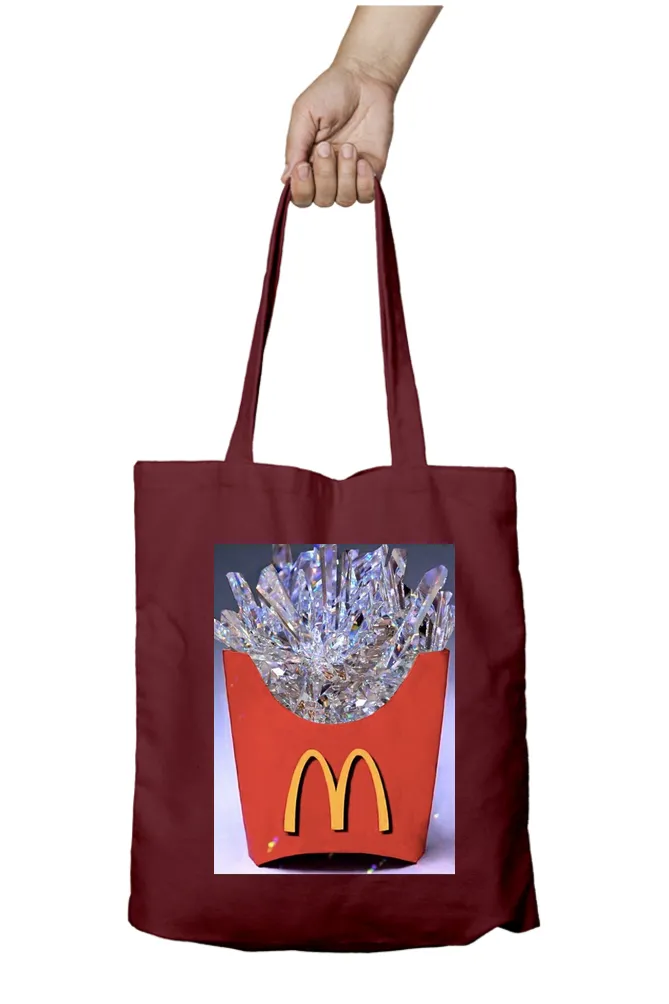 Crystal Fries McDonald's Tote Bag