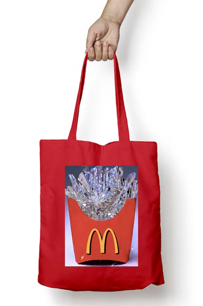 Crystal Fries McDonald's Tote Bag