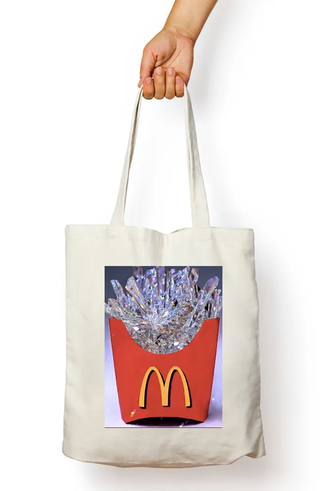 Crystal Fries McDonald's Tote Bag