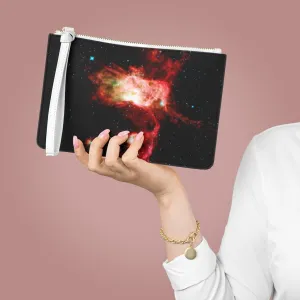 Custom Clutch Purse - Galaxy Image #101 Nebula | Gift Idea, Birthday Gift, Women's Clutch Purse, Vegan Leather, Zippered Clutch, Cute Clutch
