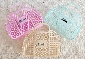 Custom Jelly Baskets Personalized Easter Basket