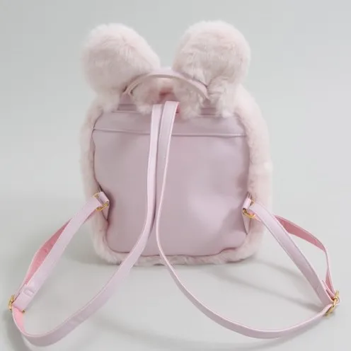 Cute Fuzzy Bunny Backpack AD10010