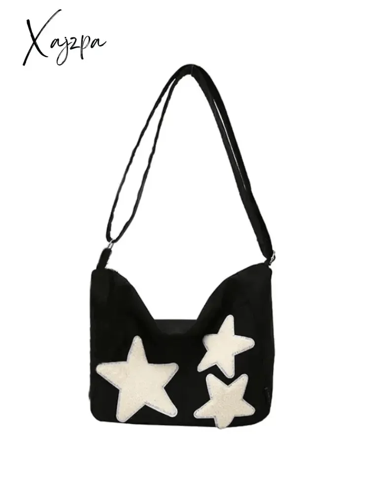 Cute Star Print Crossbody Bag