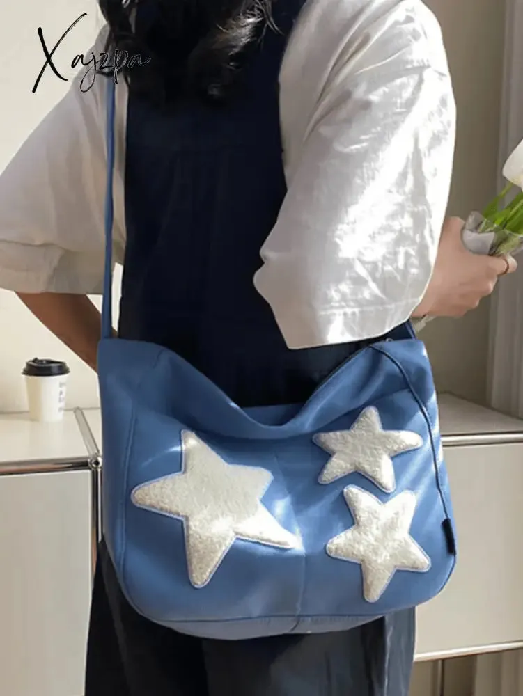 Cute Star Print Crossbody Bag
