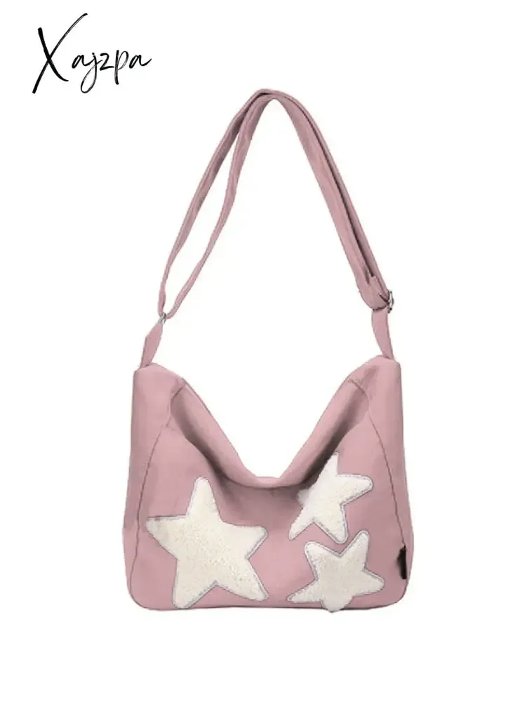 Cute Star Print Crossbody Bag