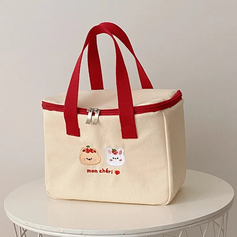Dear Bear Mon Cheri Kawaii Lunch Bag