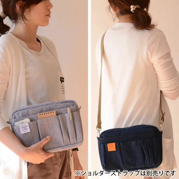 Delfonics Utility Pouch - Medium Size / Denim (Dark Blue) - , Delfonics Inner Carrying Bag M Size