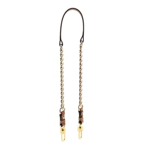 Delvaux Vegetal-Ivory Rodeo Calf Short Chain Strap
