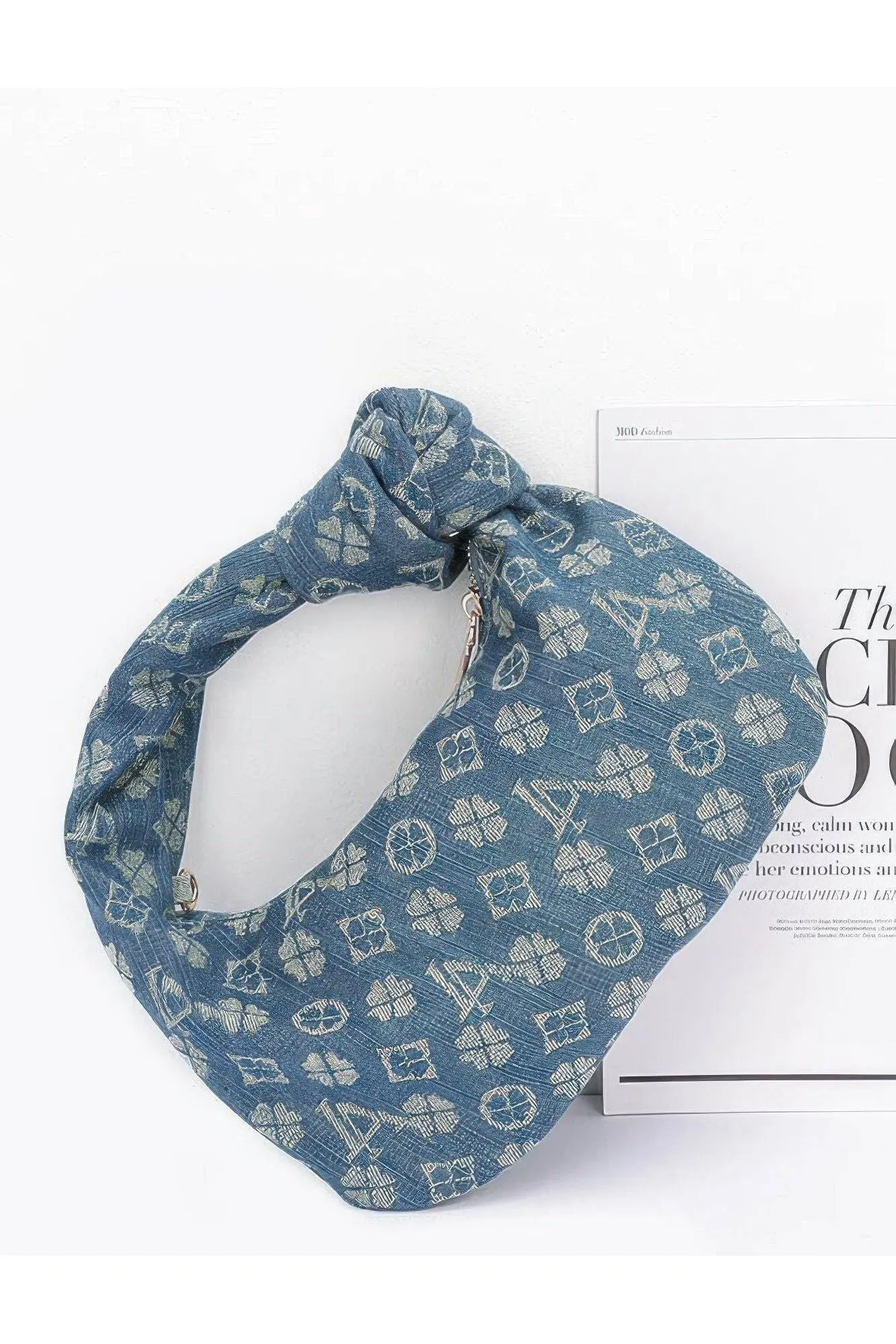Denim Hobo Bag